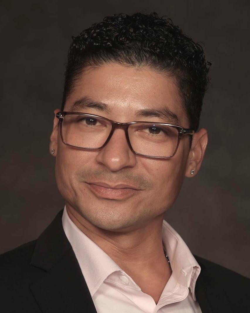Jerry Nieves, studio portrait