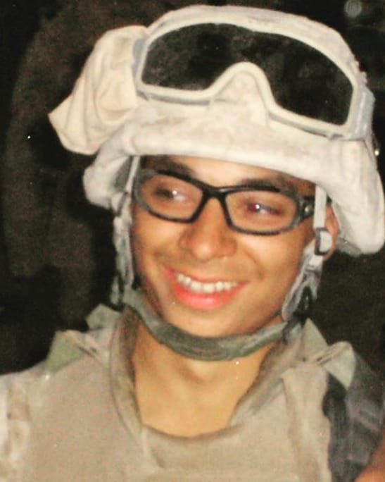 Jerry Nieves during his military service